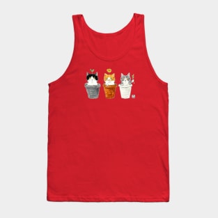 Flower cats Tank Top